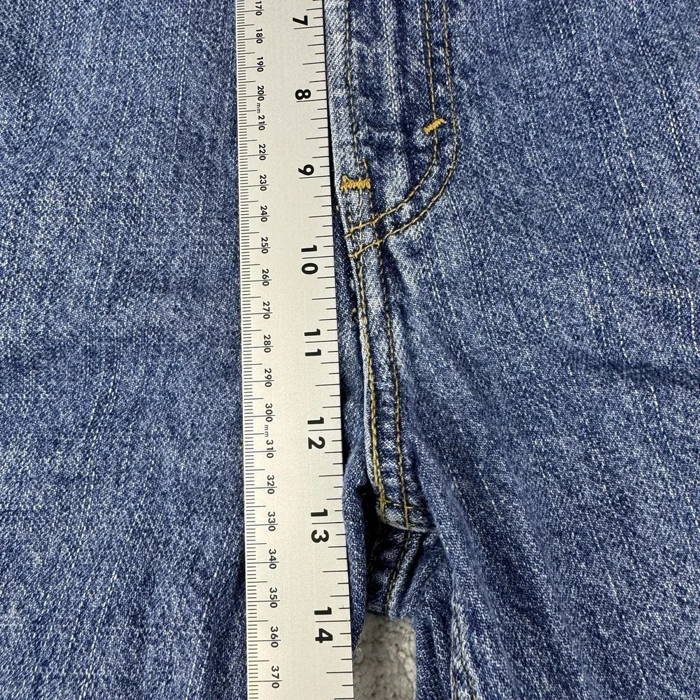 Levis 505 Denim Blue Jorts Mens Dad Shorts ~ 40 Regular ~ Small SPOT ~ W40